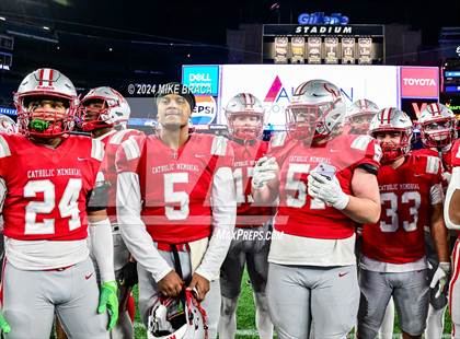 Thumbnail 2 in King Philip Regional vs Catholic Memorial (MIAA Division 2 Final) photogallery.