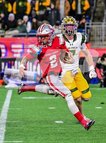 Thumbnail 1 in King Philip Regional vs Catholic Memorial (MIAA Division 2 Final) photogallery.