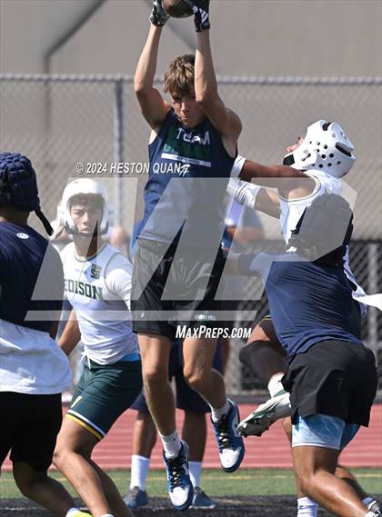 Thumbnail 1 in Chino Hills vs. Edison (Surf City Tournament) photogallery.