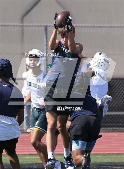 Thumbnail 3 in Chino Hills vs. Edison (Surf City Tournament) photogallery.