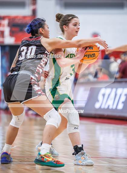 Thumbnail 2 in Pyramid Lake vs. Eureka (NIAA 1A Final) photogallery.