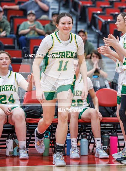 Thumbnail 2 in Pyramid Lake vs. Eureka (NIAA 1A Final) photogallery.
