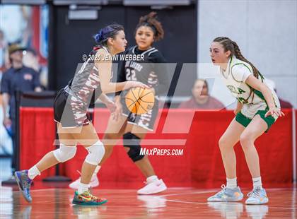 Thumbnail 2 in Pyramid Lake vs. Eureka (NIAA 1A Final) photogallery.