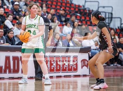 Thumbnail 1 in Pyramid Lake vs. Eureka (NIAA 1A Final) photogallery.