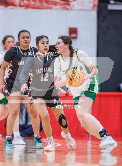Thumbnail 2 in Pyramid Lake vs. Eureka (NIAA 1A Final) photogallery.