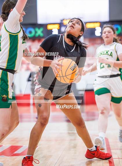 Thumbnail 2 in Pyramid Lake vs. Eureka (NIAA 1A Final) photogallery.