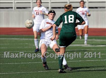 Thumbnail 1 in Wakeland [Justin] vs Waxahachie (4A  Region 2 Semifinals) photogallery.