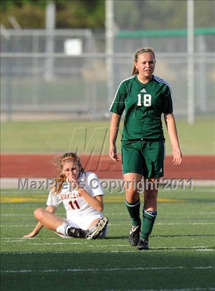 Thumbnail 3 in Wakeland [Justin] vs Waxahachie (4A  Region 2 Semifinals) photogallery.