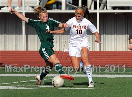 Thumbnail 2 in Wakeland [Justin] vs Waxahachie (4A  Region 2 Semifinals) photogallery.