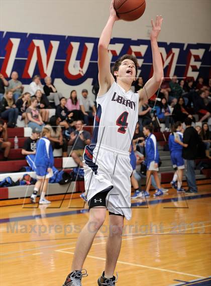 Thumbnail 3 in Hesperia Christian vs. Liberty Christian (Small Schools Showcase) photogallery.