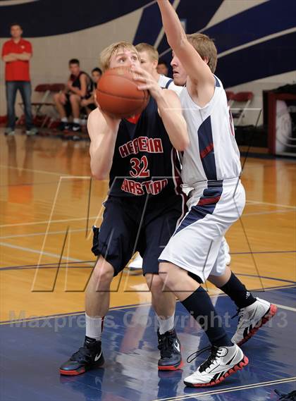 Thumbnail 3 in Hesperia Christian vs. Liberty Christian (Small Schools Showcase) photogallery.