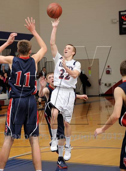 Thumbnail 3 in Hesperia Christian vs. Liberty Christian (Small Schools Showcase) photogallery.