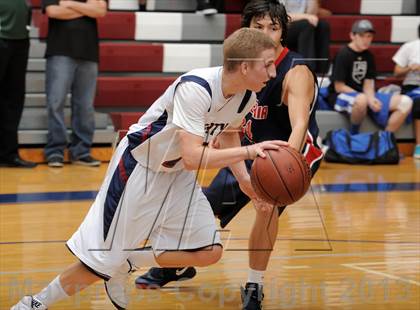 Thumbnail 2 in Hesperia Christian vs. Liberty Christian (Small Schools Showcase) photogallery.