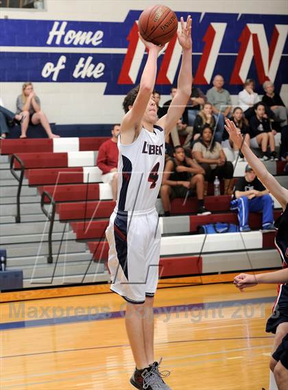 Thumbnail 1 in Hesperia Christian vs. Liberty Christian (Small Schools Showcase) photogallery.