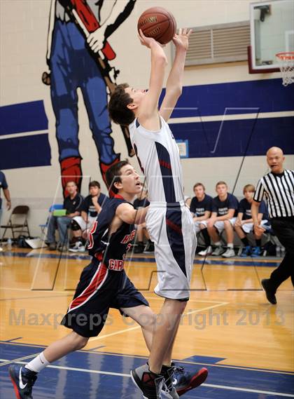 Thumbnail 2 in Hesperia Christian vs. Liberty Christian (Small Schools Showcase) photogallery.