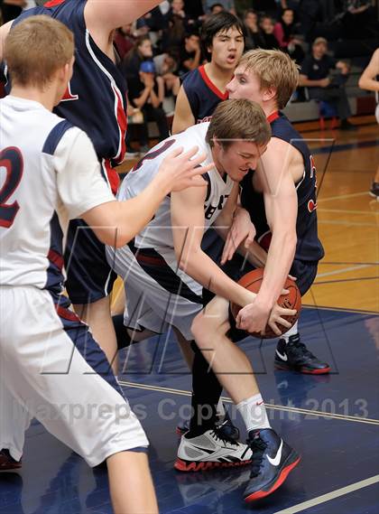 Thumbnail 1 in Hesperia Christian vs. Liberty Christian (Small Schools Showcase) photogallery.