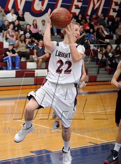 Thumbnail 2 in Hesperia Christian vs. Liberty Christian (Small Schools Showcase) photogallery.