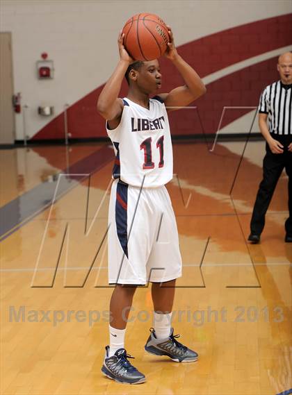 Thumbnail 1 in Hesperia Christian vs. Liberty Christian (Small Schools Showcase) photogallery.