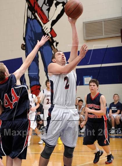 Thumbnail 3 in Hesperia Christian vs. Liberty Christian (Small Schools Showcase) photogallery.