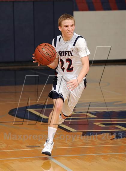 Thumbnail 1 in Hesperia Christian vs. Liberty Christian (Small Schools Showcase) photogallery.