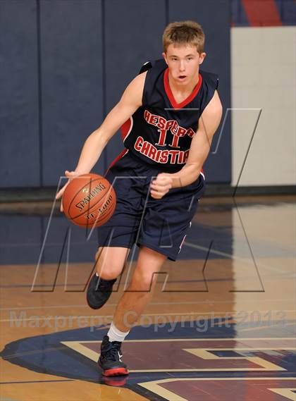Thumbnail 3 in Hesperia Christian vs. Liberty Christian (Small Schools Showcase) photogallery.