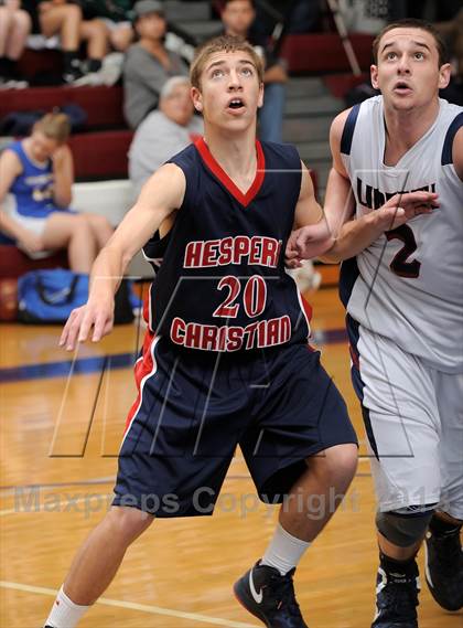 Thumbnail 1 in Hesperia Christian vs. Liberty Christian (Small Schools Showcase) photogallery.