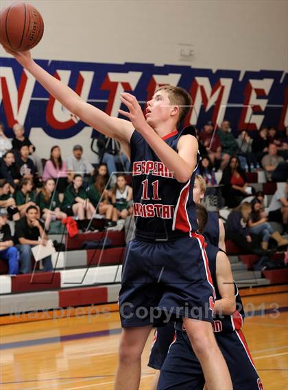 Thumbnail 3 in Hesperia Christian vs. Liberty Christian (Small Schools Showcase) photogallery.