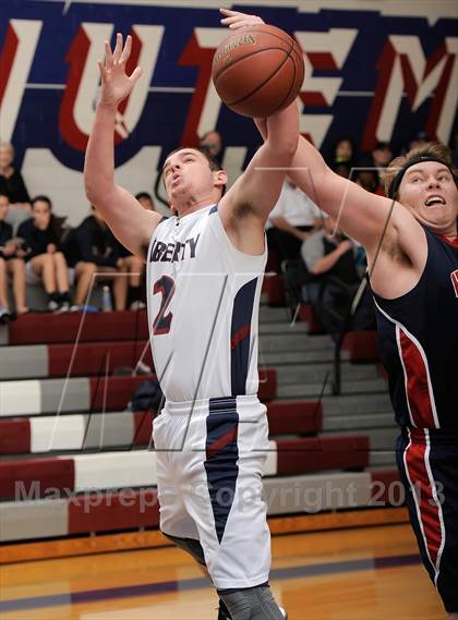 Thumbnail 2 in Hesperia Christian vs. Liberty Christian (Small Schools Showcase) photogallery.