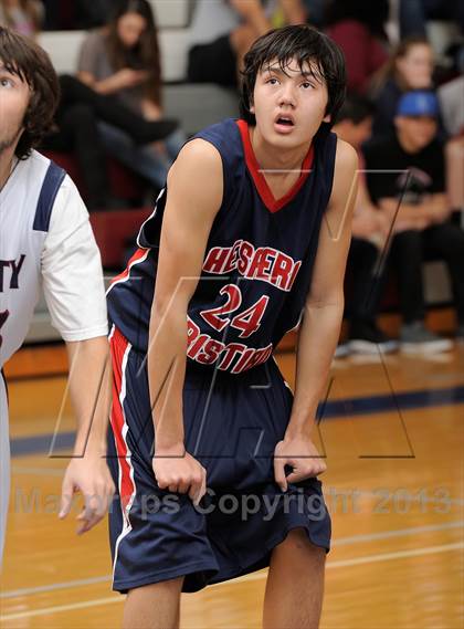 Thumbnail 1 in Hesperia Christian vs. Liberty Christian (Small Schools Showcase) photogallery.