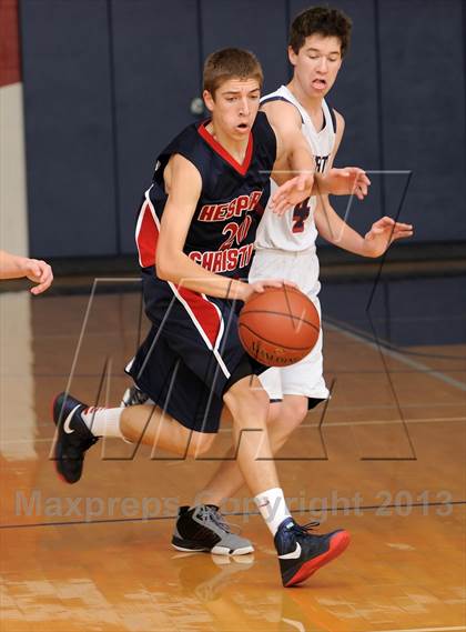 Thumbnail 1 in Hesperia Christian vs. Liberty Christian (Small Schools Showcase) photogallery.