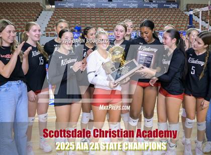 Thumbnail 2 in Scottsdale Christian Academy vs. North Valley Christian Academy (AIA 2A Final - Awards) photogallery.