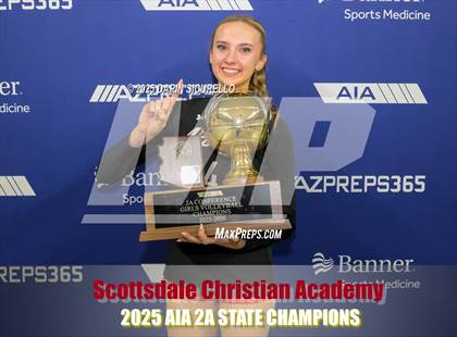 Thumbnail 2 in Scottsdale Christian Academy vs. North Valley Christian Academy (AIA 2A Final - Awards) photogallery.