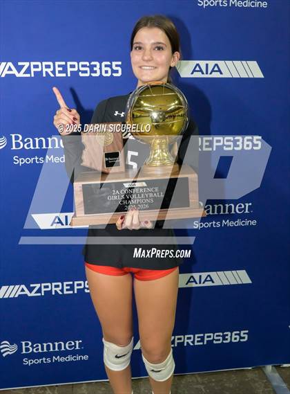 Thumbnail 2 in Scottsdale Christian Academy vs. North Valley Christian Academy (AIA 2A Final - Awards) photogallery.