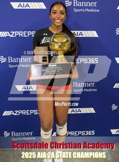 Thumbnail 2 in Scottsdale Christian Academy vs. North Valley Christian Academy (AIA 2A Final - Awards) photogallery.