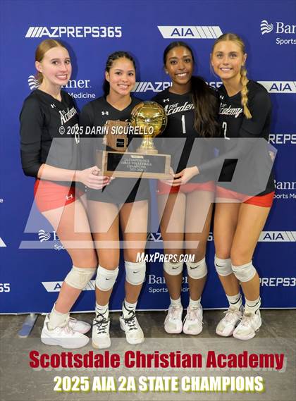 Thumbnail 1 in Scottsdale Christian Academy vs. North Valley Christian Academy (AIA 2A Final - Awards) photogallery.