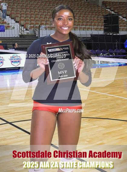 Thumbnail 1 in Scottsdale Christian Academy vs. North Valley Christian Academy (AIA 2A Final - Awards) photogallery.