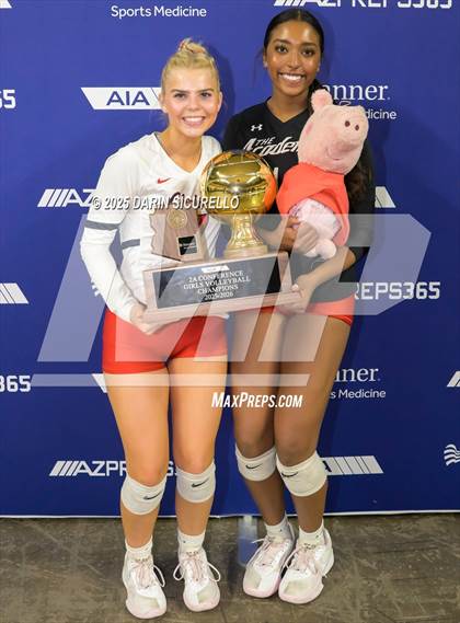 Thumbnail 3 in Scottsdale Christian Academy vs. North Valley Christian Academy (AIA 2A Final - Awards) photogallery.