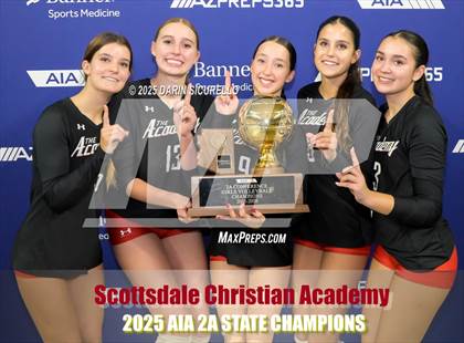Thumbnail 2 in Scottsdale Christian Academy vs. North Valley Christian Academy (AIA 2A Final - Awards) photogallery.