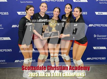 Thumbnail 1 in Scottsdale Christian Academy vs. North Valley Christian Academy (AIA 2A Final - Awards) photogallery.
