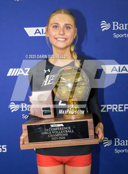 Thumbnail 2 in Scottsdale Christian Academy vs. North Valley Christian Academy (AIA 2A Final - Awards) photogallery.