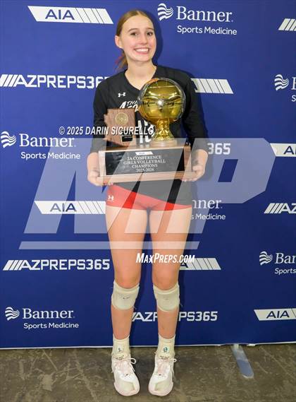 Thumbnail 1 in Scottsdale Christian Academy vs. North Valley Christian Academy (AIA 2A Final - Awards) photogallery.