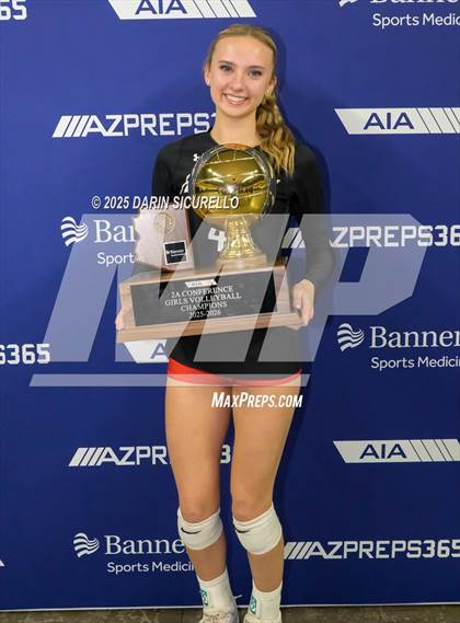 Thumbnail 2 in Scottsdale Christian Academy vs. North Valley Christian Academy (AIA 2A Final - Awards) photogallery.