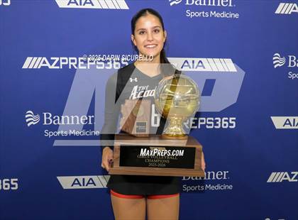 Thumbnail 1 in Scottsdale Christian Academy vs. North Valley Christian Academy (AIA 2A Final - Awards) photogallery.