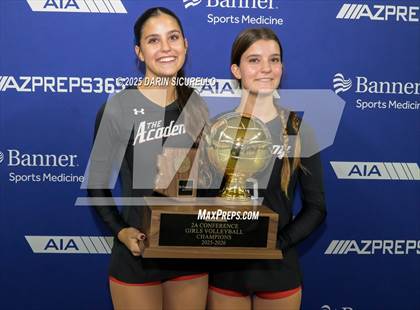 Thumbnail 1 in Scottsdale Christian Academy vs. North Valley Christian Academy (AIA 2A Final - Awards) photogallery.