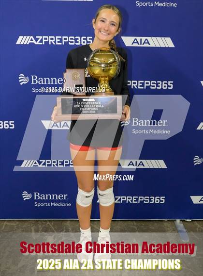 Thumbnail 1 in Scottsdale Christian Academy vs. North Valley Christian Academy (AIA 2A Final - Awards) photogallery.