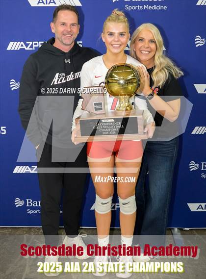 Thumbnail 1 in Scottsdale Christian Academy vs. North Valley Christian Academy (AIA 2A Final - Awards) photogallery.