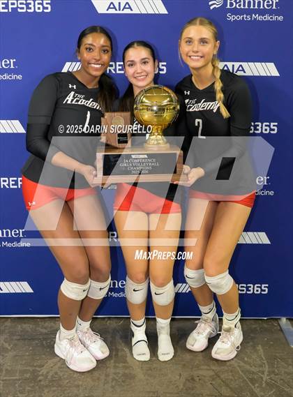 Thumbnail 3 in Scottsdale Christian Academy vs. North Valley Christian Academy (AIA 2A Final - Awards) photogallery.