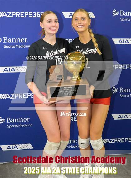 Thumbnail 1 in Scottsdale Christian Academy vs. North Valley Christian Academy (AIA 2A Final - Awards) photogallery.