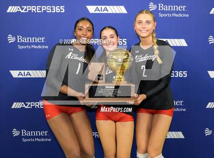 Thumbnail 2 in Scottsdale Christian Academy vs. North Valley Christian Academy (AIA 2A Final - Awards) photogallery.