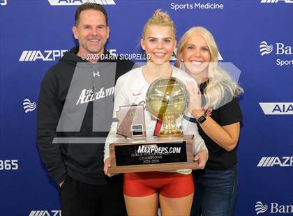 Thumbnail 1 in Scottsdale Christian Academy vs. North Valley Christian Academy (AIA 2A Final - Awards) photogallery.